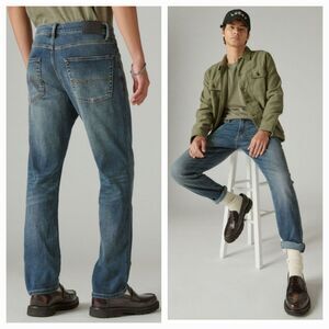 Lucky Brand 410 Athletic Slim Blue Jeans Men's Size 38x30